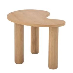 Couchtisch Tahu – Organisches Design aus Gummibaumholz