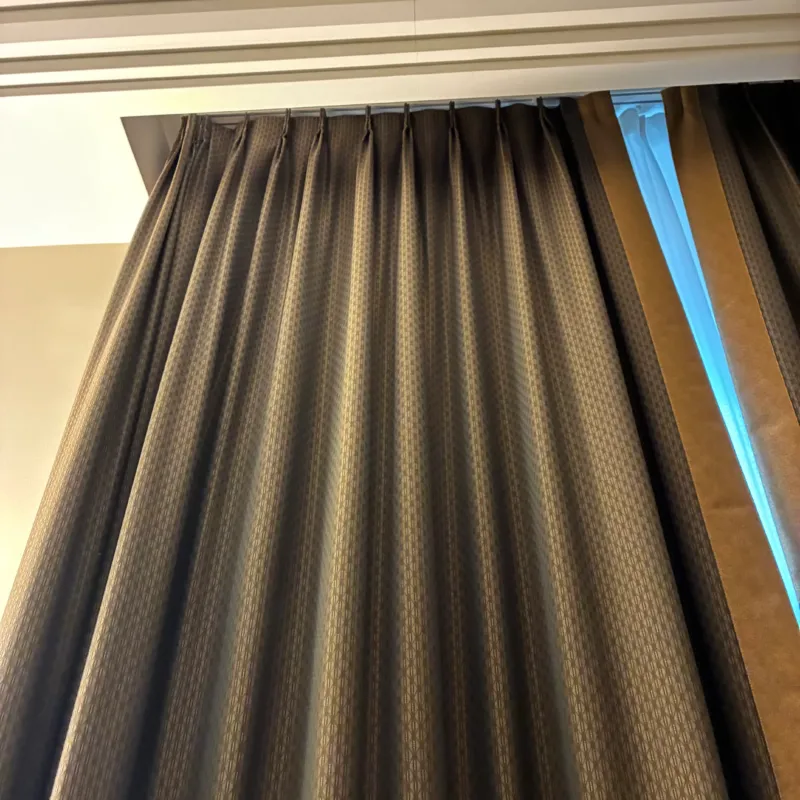 Luxus Vorhänge Gardinen Set 200x342 Hotel Atlantic Hamburg Golden
