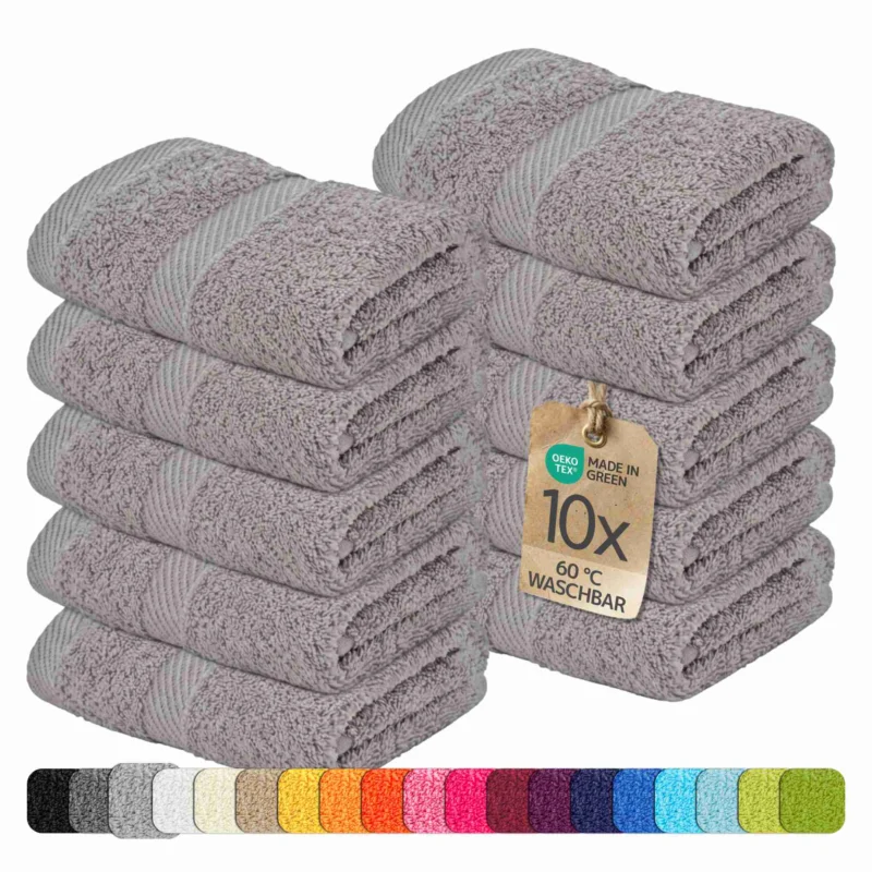 etérea 10er Pack Handtücher #farbe_