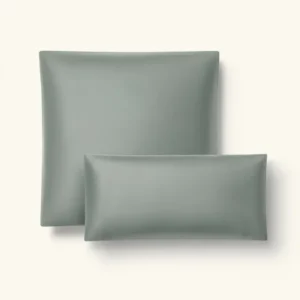 Lyocell Bettwäsche Set Grün 135x200 cm 80x80 cm