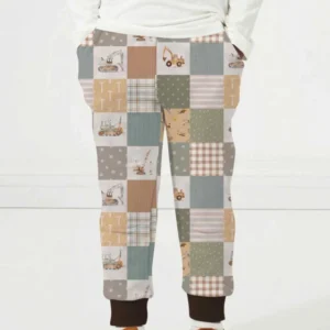 Construction Trucks Bamboo Jogger