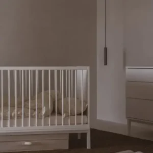 QUAX - Lit Bébé HAI NO KI 60 x 120 Cm - Frêne Noir