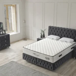Design Saphira Bett, Boxspringbett ohne Matratze